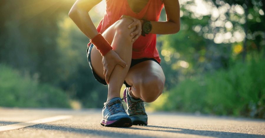 sport et blessures jambes